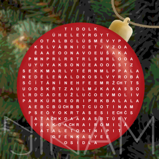 Vánoční osmisměrka